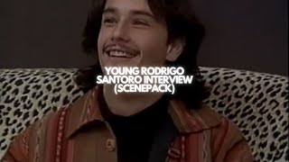 young rodrigo santoro interview scenepack [upl. by Marguerite]