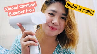 XIAOMI GARMENT STEAMER IRON REVIEW  BUDOL IS REAL  MOMMY GEL [upl. by Irolav1]