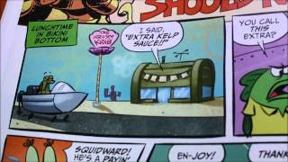 SpongeBob Comics SuperGiant Swimtacular Annual 2 Review Video First On YouTube [upl. by Yecats]