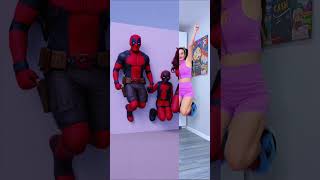 Deadpool Family katebrush shorts deadpool [upl. by Allemaj]