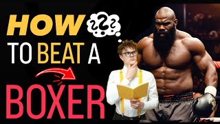 How to Beat an Aggressive Boxer HOW TO BEAT A BOXERNerd vs boxer [upl. by Enaywd]