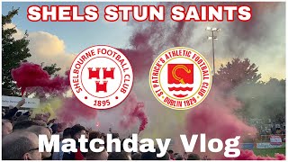 Shelbourne 21 St Patricks Athletic  Tolka Park  Matchday Vlog [upl. by Ettenrahc]