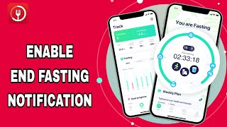 How To Enable End Fasting Notification On Fasting Tracker App [upl. by Monia]