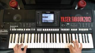 تعليم الاورج  عزف  ستة الصبح حسين الجسمي  تعليم الاورج  ياسر درويشة  YAMAHA PSR A3000 [upl. by Enirahtak]