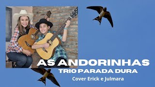 As andorinhas Trio Parada Dura Cover Erick e Julmara [upl. by Aneles]