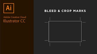 Add Crop Marks in Adobe Illustrator and Save pdf with Crop amp Bleed [upl. by Cira540]