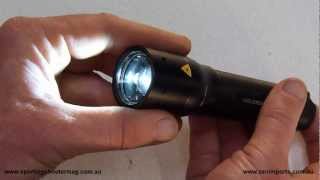 LED Lenser M7R flashlight review [upl. by Ydnyl]