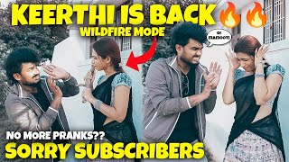 Keerthi is BACK🔥🔥No More Prank😰Sorry Subscribers😭 Nellai360 [upl. by Emmaline596]