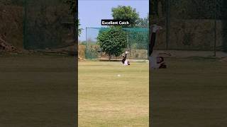 EXCELLENT CATCH  CATCH OF THE MATCH cricket catch viralvideo cricketvideo [upl. by Horlacher]