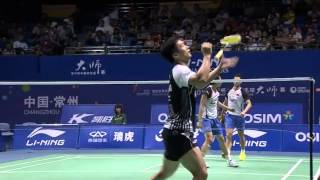 SF  MD  Chai BZhang N vs Hong WShen Y  2012 China Masters [upl. by Isador]