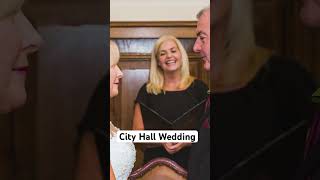 Intimate City Hall Wedding Ceremony in Belfast [upl. by Yelnats697]