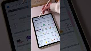 You NEED this digital planner for iPad  NEW features  Apple Pencil ipad digitalplanner [upl. by Hitt91]