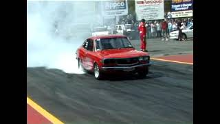 Meremere Dragway NZ  Drag Racing NZ  Mazda RX3 VS Mitsubishi [upl. by Artenehs200]