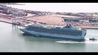 WATCH LIVE Grand Princess cruise ship to dock in Oakland amid coronavirus concerns [upl. by Ecnahoy]