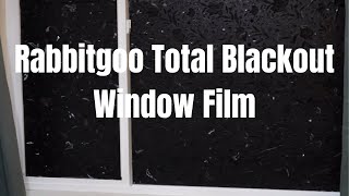 Total Blackout Window Film  How To Apply Window Film [upl. by Ricky506]