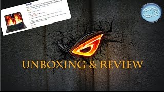 ASUS ROG Strix GL553VD 156quot Gaming Laptop  UNBOXING amp REVIEW  GAMEPLAY [upl. by Amaso]