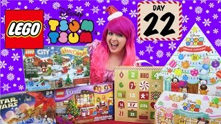 Day 22  LEGO amp Tsum Tsum Advent Calendars 2016  COUNTDOWN TO CHRISTMAS  KiMMi THE CLOWN [upl. by Cherye]