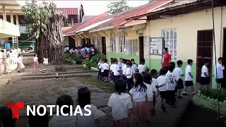 Planeta Tierra Fenómenos meteorológicos extremos erosionan los avances en la educación [upl. by Florio20]