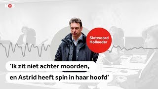 HOLLEEDER Slotwoord ik zit niet achter moorden en Astrid heeft spin in haar hoofd [upl. by Ylhsa]