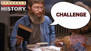 Only The GOAT Could Make This Scrabble Challenge [upl. by Annuaerb696]