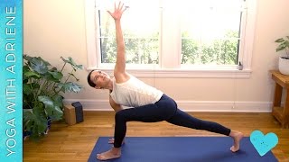 Side Body Flow  Yoga With Adriene [upl. by Rebe]