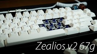 Idobao ID80 75 Mechanical Keyboard  Sound Test w Zealios v2 67g Switches [upl. by Ynney167]