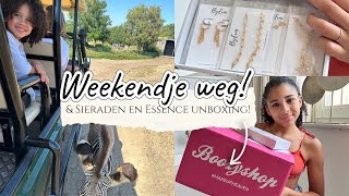 Sieraden en Essence UNBOXINGamp Weekendje Beeksebergen [upl. by Neeleuqcaj]