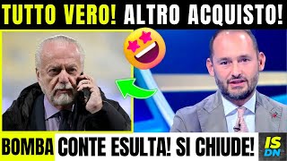 MOSSA TOP DI DE LAURENTIIS ALTRO COLPO PER CONTE NAPOLI NEWS [upl. by Llenol281]