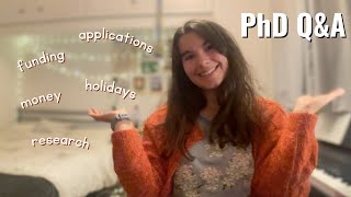 PhD QampA Applications funding research  more Maths physics PhD student at Imperial [upl. by Osborn]