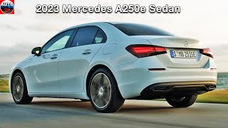 All New 2023 Mercedes A 250e Sedan [upl. by Leahpar493]