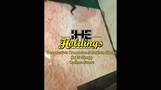 Ihe Holdings Decorative Concrete Solution Shop DCS Shop [upl. by Osugi]