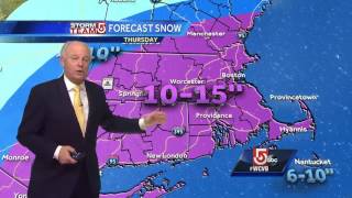 Video Big storm will deliver 1015quot of snow [upl. by Anyk]