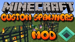 Lets Mod Minecraft EP4 Custom Spawners NBT Tutorial XBOX 360OnePS3PS4WII UPEPC [upl. by Rebbecca]