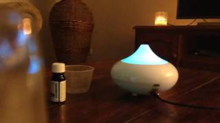 Ultrasonic Aroma Diffuser Instructions [upl. by Bartholomew727]