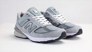 New Balance Made in USA 990v5 Unboxing and On Feet [upl. by Aihsot]