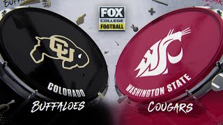 WSU Football Highlights vs Colorado 111723 [upl. by Eixor]