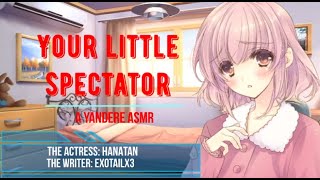 Your little spectator A YANDERE ASMR Younger yandere sibling x Older sibling [upl. by Kcoj]