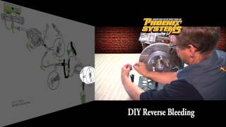 Quick Start to Reverse Brake Bleed with DIY Brake Bleeding Kit [upl. by Hoover673]