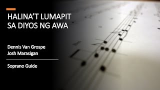 Halinat Lumapit sa Diyos ng Awa SOPRANO [upl. by Irneh942]