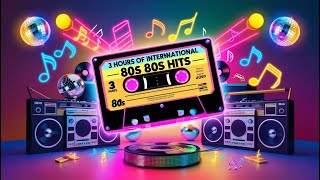 🎶 3 HORAS de Músicas Internacionais Antigas Anos 80  Flashback Nostalgia com os Melhores Hits [upl. by Noyar]