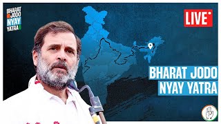 LIVE Shri Rahul Gandhi resumes BharatJodoNyayYatra from Barpeta Assam [upl. by Godden]