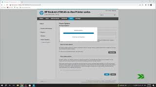 How to Update Software of HP DeskJet 2700 Printer [upl. by Eerolam849]