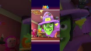 Tres pequeñas Brujas  Canciones infantiles de Halloween shorts kidssong [upl. by Tanaka931]