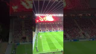 Union Berlin Fans in Braga [upl. by Dedie]