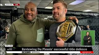 UFC 305 I Dricus du Plessis retains his UFC middleweight title [upl. by Lifton211]