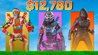 Showing ALL Apex Legends Skins And Rarest Cosmetics  2022 Edition [upl. by Ezarra]