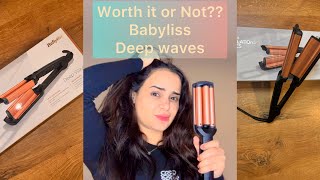 Babyliss Deep waves [upl. by Aremus774]