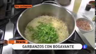 Segunda receta de Garbanzos con bogavante ED [upl. by Alyakcm72]