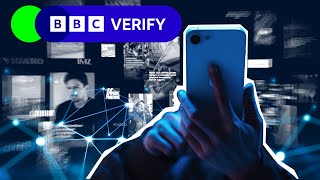 US election Russian network spreads fake news reports  BBC Verify [upl. by Phillipe632]