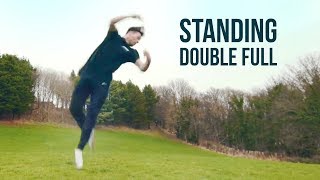 How to Standing Double Full  Tricking Tutorial [upl. by Sahcnip]